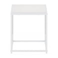 thumbnail image 6 of Furinno Camnus Side Table, White End Table with Metal Frame, Square Open Frame Night Stand, Bedside Table, Easy Assembly, for Living Room, Bedroom, Plain White, 6 of 6