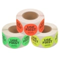 thumbnail image 4 of MasteelfCA 3 rolls of "USE First" Stickers Restaurant Food Service Label Kitchen Labels, 4 of 8