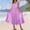 #0095-Purple, variant on Neewe Womens Fashionable Loose Oversized Casual Sleeveless Maxi Dresses Empire Waist Plaid Pleated Long Dress