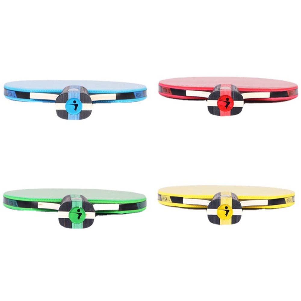 Durable Rubber Surface Ping Pong Set 2 Paddles, 3 Balls, Carry Bag Great for Learning Strokes