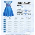 thumbnail image 3 of Benylion Girls Descendant Dresses Popular Musical Princess Costumes  Toddler Dress Up Outfit Halloween Party Cosplay Clothes  for 3-4 Years, 3 of 6