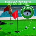 thumbnail image 4 of GoSports 12'x5' Golf Putting Green for Indoor & Outdoor Putting Practice, 4 of 5