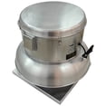 thumbnail image 4 of Aluminum Axial Downblast Roof Fan Ventilation Centrifugal Fan Direct Drive Exhaust Fan, 4 of 20