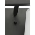 thumbnail image 5 of Vertex Collection Two-Light Matte Black Etched White Glass Contemporary Bath Light, 5 of 12