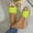 Yellow, variant on Women's Summer Plus Size Solid Color Open Toe Wedge Heel Slides Thick Sole Casual Platform Sandals Comfortable Outdoor Shoes for Daily & Beach Wear Yellow 9.5(43)