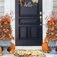 thumbnail image 2 of Fall Door Mat Fall Welcome Mats Thanksgiving Doormat Outdoor Give Thanks Door Mat Happy Pumpkin Decor Indoor30 x17, 2 of 5