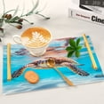 thumbnail image 6 of Ryvnso Sea Turtle Swimming in Sea Bathroom Tray Vanity Countertop Trays Acrylic Organizer, 6 of 7