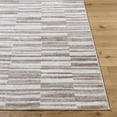 thumbnail image 2 of Hauteloom Cemach Living Room, Bedroom Area Rug - Contemporary - Light Silver, Sterling Gray, Silver Gray - 5'3" x 7'3", 2 of 6