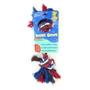 Petmate Doskocil Co. Inc. 2-Knot Rope Bone Dog Toy, Multicolor, Medium