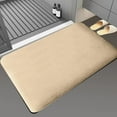 thumbnail image 3 of Floor Mats for Home, Entryway Floor Mat, Door Mat, Carpet Warm Modern, Entry Floor Mat for Home, Floor Mats for Bathroom, Exercise Mats for Indoors, Exercise Mat , UKHBMC | Polyester, Beige, 3 of 9