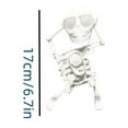 thumbnail image 3 of JoyMoreHome Halloween Dancing Skeleton Toy, Swinging Human Skeleton Shape Plaything, Fun Holiday Party Prop & Home Decor, 3 of 3