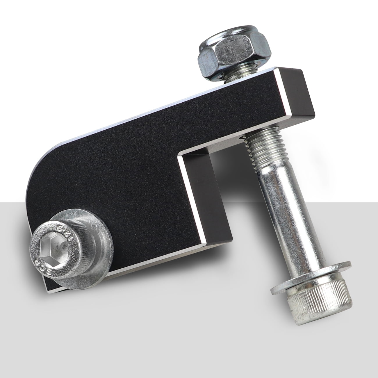 Black Headlight Extension Block For Harley Dyna Super Glide FXDF FXDB