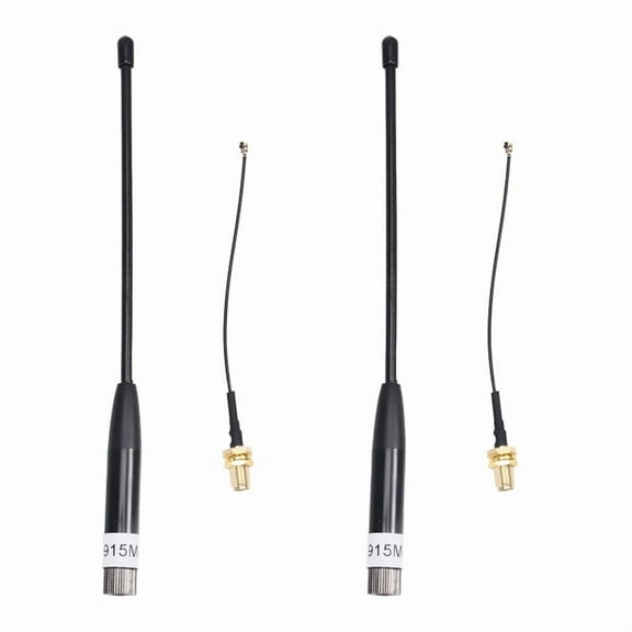 2X 915MHz Antenna 8dBi Gain Long Range Soft Whip Antenna with SMA Adapter Cable, Omni SMA for Meshtastic