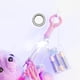 thumbnail image 4 of Hamaca de peluche con luz montada en la pared - Hamaca de peluches Organizador de juguetes Net Stuff Boho Macrame Toy-pink, 4 of 5