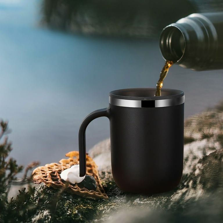 Moqin Stainless Steel Double Wall Mug -24oz/700ml Coffee Cup, Insulated Pot Coffee Mug with Handle, Travel Camping Mug,for Coffee, Milk,Juice,Tea and