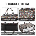 thumbnail image 4 of Large Capacity Tote Bag,Baseball Football Pattern Handbag Fashion Luxury Tote Bag,15.7"x13"x 5.1" Inches,Laptop Compatible, 4 of 6