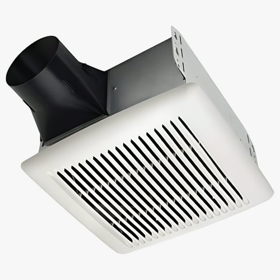 Broan-NuTone AE80B Invent Energy Star Qualified Single-Speed Ventilation Fan, 80 CFM 1.5 Sones, White