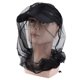 thumbnail image 5 of Sombrero de malla Gorro antimosquitos para exteriores Máscara Protección de red para la cabeza Anti insectos (negro), 5 of 8