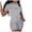 Grey, variant on JFOPQVSM Womens Travel Outfits Summer Set Two Pieces Wash Cotton Shirt Top Lined Split Athletic Set