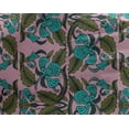 thumbnail image 4 of oneOone Georgette Viscose Fabric Leaves & Floral Block Print Fabric BTY 42 Inch Wide, 4 of 4