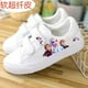 thumbnail image 1 of Zapatos de lona para niños de Disney, zapatos bajos para niñas de frozen elsa, zapatos informales antideslizantes transpirables de otoño de PU, plantilla 33 de 20,5 CM y 19-24 meses Gao Jinjia LED, 1 of 2