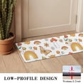thumbnail image 3 of Red Mushroom Rainbow White Pattern Door Rugs,Washable Non Slip Door Mats Indoor,Decorative Door Mats,Entry Mat Indoor for Entrance,Bedroom,Kitchen,Bathroom,16"x47", 3 of 6