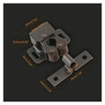 thumbnail image 7 of 10Pcs Double Roller Catch Vintage Cupboard Cabinet Door Latch Locks For RV Camper Closet Drawer Furniture Hardware Accessories ,Versatile, 7 of 7