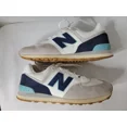 thumbnail image 2 of New Balance Men's 574 Rain Cloud Blue Navy Size 12 ML574SOU Shoes, 2 of 6