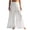 White, variant on vdgthytj Wide Leg Pants for Women Elastic High Waist Baggy Lightweight Cotton Linen Beach Vacation Trousers(X-Large,White)