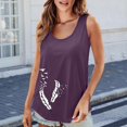 thumbnail image 2 of WZXFASHION Femmes 2025 Populaire Col Rond Manches Courtes Imprimé 2D Décontracté Ample et Polyvalent Camisole à Bretelles Liquidation T-shirt à Manches Courtes pour Femmes, 2 of 5