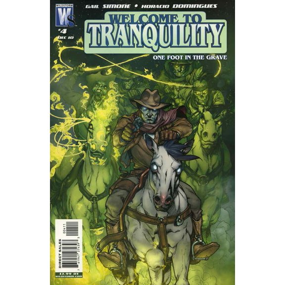 Welcome To Tranquility: One Foot in the Grave #4 VF ; WildStorm Comic Book