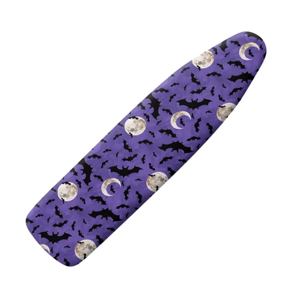 HELLHERO Moon Bat Iron Board Cover Easy Fit Protection Covers Polyester for Table Top