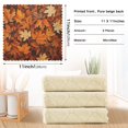 thumbnail image 6 of Yayeee 6 Pack Kitchen Dish Cloths for Washing Dishes Soft Absorbent Microfiber Towels, Fall Pattern, 6 of 9