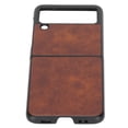 thumbnail image 5 of Leather Texture Phone Casefor Galaxy Z FlipBusiness Real Leather Texture Business Leather Phone Casefor Galaxy Z Flip Leather Texture Phone Coverfor Z Flip Extended Durability, 5 of 5