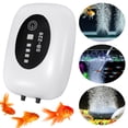 thumbnail image 1 of Bomba Oxígeno para Pecera Aire Y Rium Accesorios Pesca Doble Propósito Aqua, 1 of 9