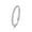 silver, variant on S925 sterling silver row diamond ring women's niche design ins style full diamond tail ring versatile light luxury high-end index finger ring-silver
