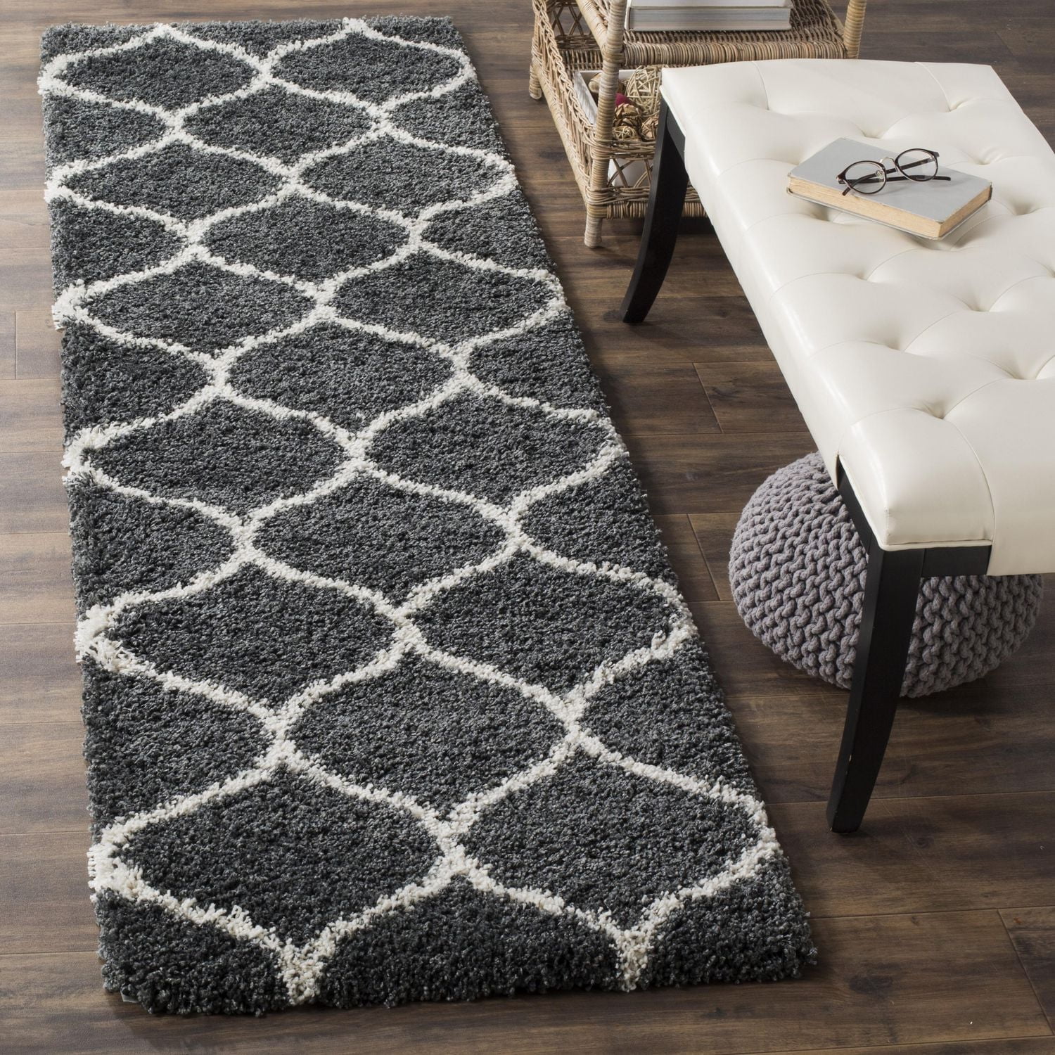 Safavieh Hudson Arline Geometric Shag Area Rug