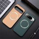 thumbnail image 3 of For Google Pixel 9 Pro / Pixel 9 Case Compatible with MagSafe Litchi Texture PU Leather+TPU Phone Co, 3 of 5