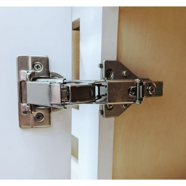 165 Degree Full Overlay ScrewOn Lazy Susan Hinge with Face