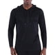 thumbnail image 1 of Camisa de hombre de manga larga Protección solar SPF 50+ Protección UV Top Color sólido Casual Sudadera con capucha deportiva, 1 of 2
