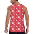 thumbnail image 2 of Sigee Hello Summer Flamingo for Men's Workout Tank Top, Athletic Gym Sleeveless Shirt - Quick Dry, Lightweight, Breathable Small, 2 of 9