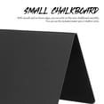 thumbnail image 4 of 30Pcs Mini Chalkboards Double Sided Wipe Clean Small Blackboards with 4 Maker Pens and 2 Microfiber Cloths, 4 of 4