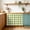 YellowGreen, variant on Green Plaid Cabinet Curtain 28"Wx35"L,Dustproof Under Sink Skirt with Self Adhesive Tape,Gradient Geometric Buffalo White Checkered Cabinet Curtain Cover for Bathroom Vanity,Kitchen Sink,Laundry Room