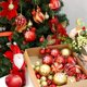 thumbnail image 4 of 44 Bolas de Navidad para áRbol de Navidad, Color Rojo y Dorado, 2 TamañOs, Bolas de Adorno para áRbol de Navidad con Purpurina, 4 of 9