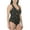 Black, Green, Multi (Areca Palm), variant on Eddie Bauer Ladies' Swimsuit (1412985)