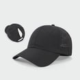 thumbnail image 6 of Yuanlong Unisex Baseball Cap Breathable Mesh Ponytail Hat Curved Brim Solid Outdoor Sports Sun Hat, 6 of 6