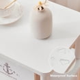 thumbnail image 4 of Mesa auxiliar Apicizon de madera MDF blanca de 3 niveles, 40 x 30 x 62 cm, 4 of 7