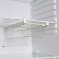 thumbnail image 5 of COFEST Refrigerator Pull Out Bin,Snap On Drawer Fridge Mate,Fridge Storage Box/Drawers/Rack, Refrigerator Bin Home Organizer for Fridge Shelf Thickness Under 0.6" clear, 5 of 9