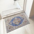 thumbnail image 1 of JV Home Area Rug Napoli Pink Blue 2'x3'3" Washable Carpet Anti Slip, 1 of 6