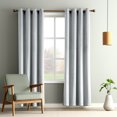 thumbnail image 1 of Curtain Velvet Thickened Blackout Roman Rod Bedroom Living Room Hotel Solid Color Polyester Curtain-week, 1 of 4